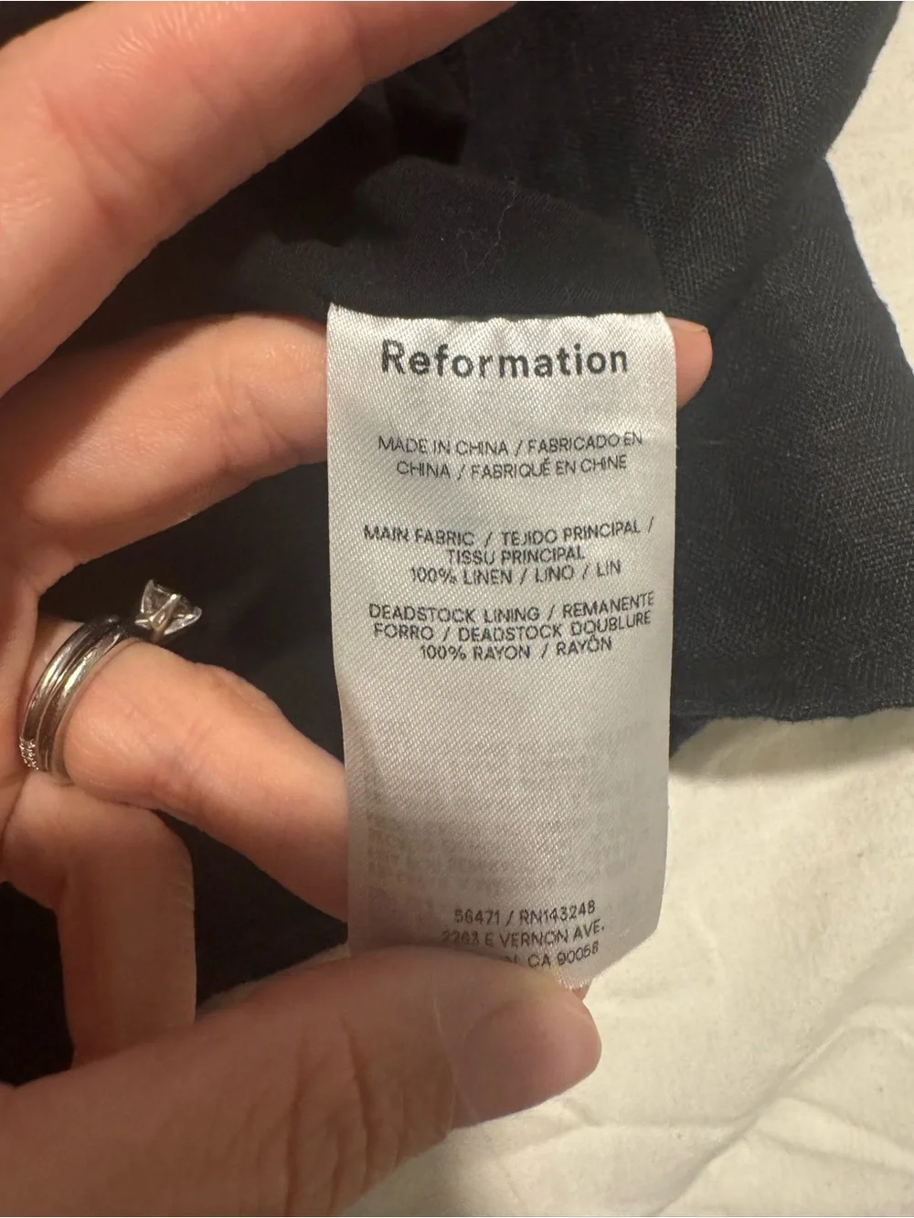 Reformation Oaklyn Dress Size 6 - Picture 8 of 8